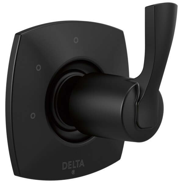 Stryke Three Function Diverter Trim Matte Black
